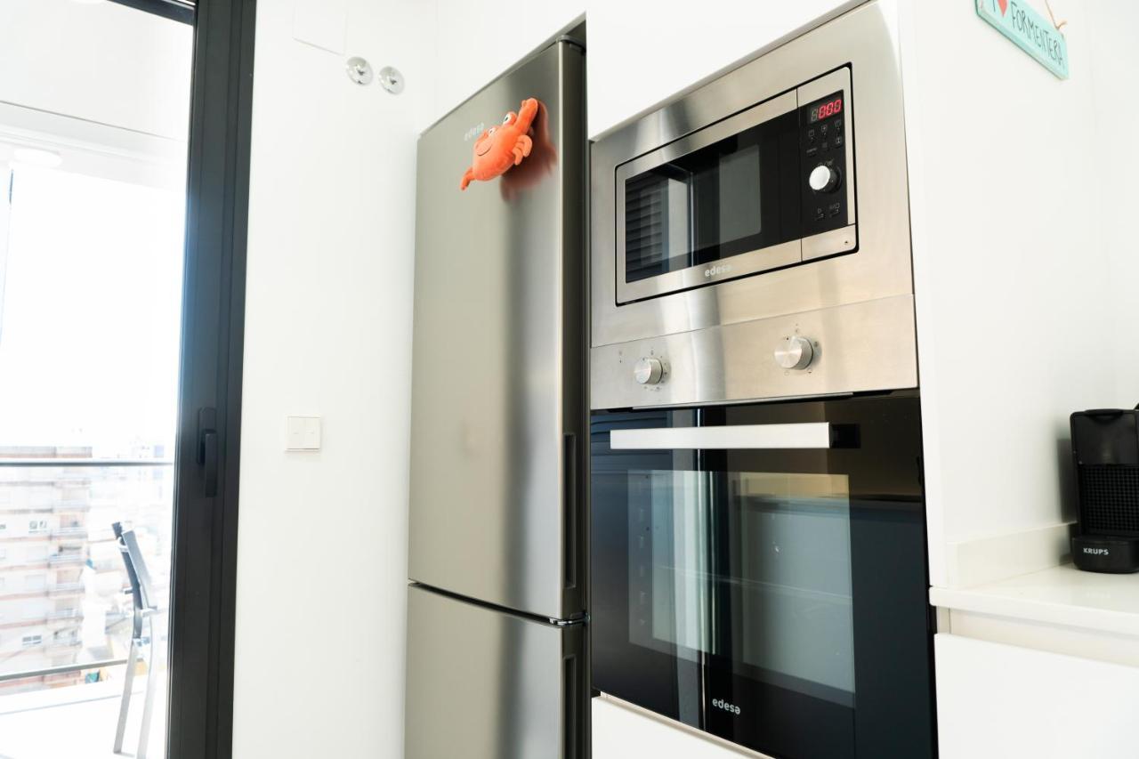 Apartamento Nuevo Junto Al Mar Con Plaza De Garaje!! Perfecto Para Familias Playa de Gandia Kültér fotó