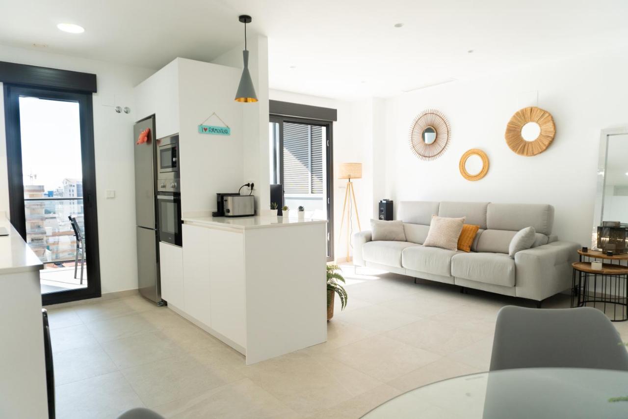 Apartamento Nuevo Junto Al Mar Con Plaza De Garaje!! Perfecto Para Familias Playa de Gandia Kültér fotó