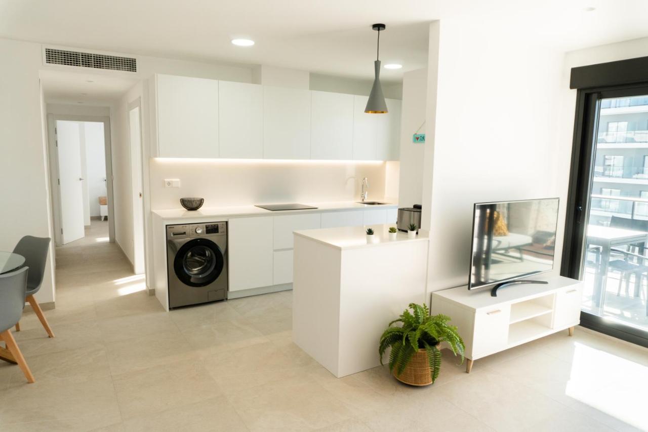 Apartamento Nuevo Junto Al Mar Con Plaza De Garaje!! Perfecto Para Familias Playa de Gandia Kültér fotó